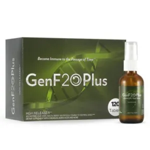 GenF20 Plus HGH support supplement with oral spray